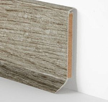 Плинтус Плинтус на деревянной основе Dollken S-60 flex life top 2357  Дуб Мореный фото 1 | FLOORDEALER